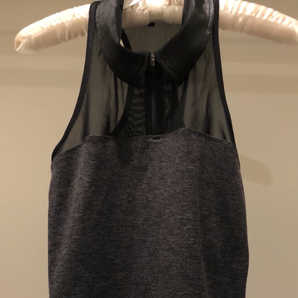 Koral Ilana Kugel Polo Halter Racerback Zip Tank